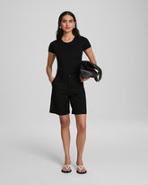 SPANXsmoothâ„¢ Jersey Crewneck Thong Bodysuit